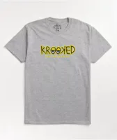 Krooked Eyes Fill Grey T-Shirt
