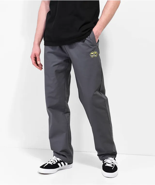 Krooked Eyes Olive Elastic Waist Pants