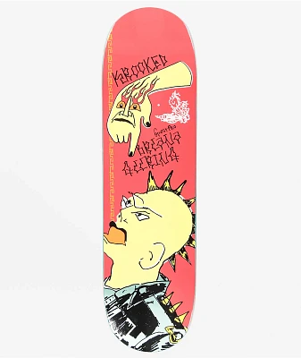 Krooked Geering Guest Punx 8.5" Skateboard Deck