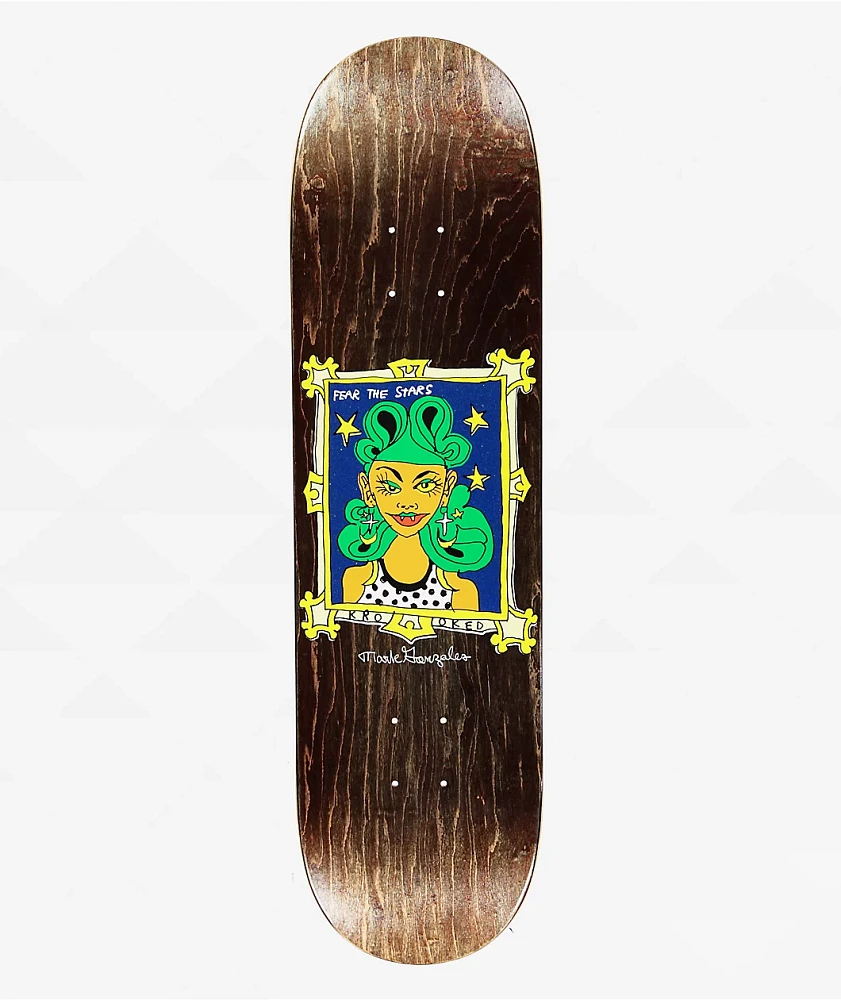 Krooked Gonz Fear 8.5" Skateboard Deck