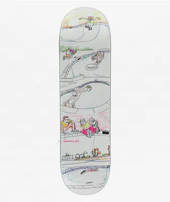 Krooked Gonz Skullride 8.75" Skateboard Deck