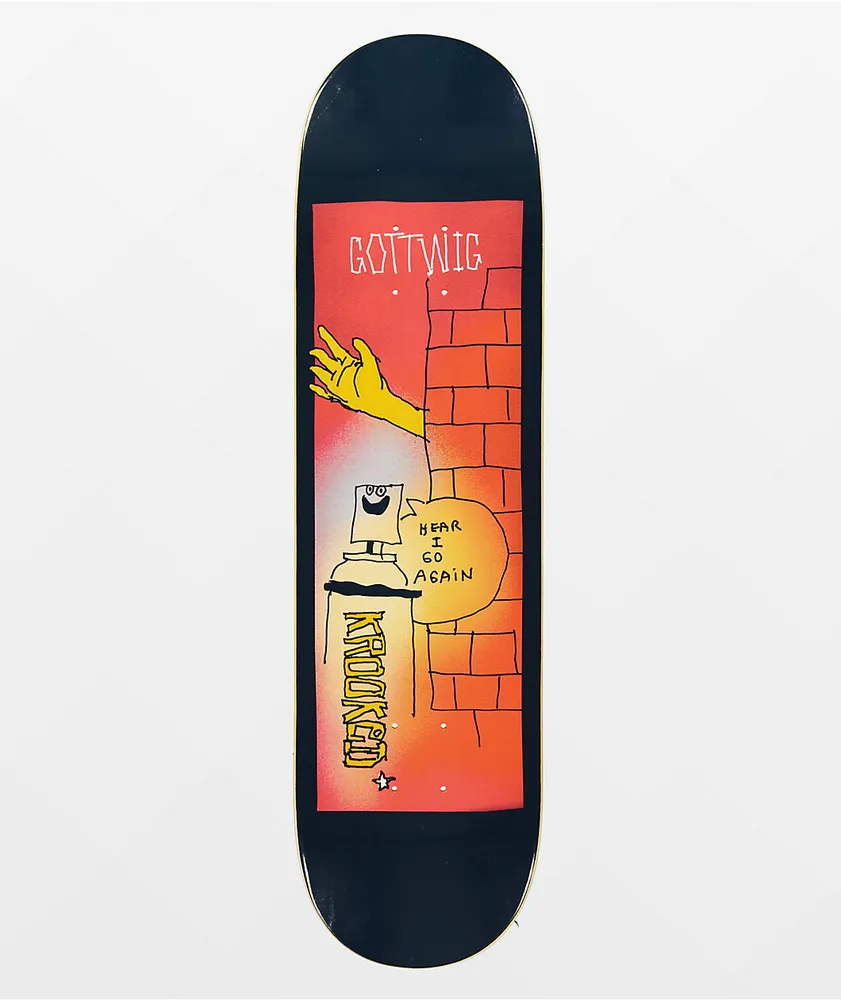 Krooked Gottwig Aerosol 8.25" Skateboard Deck