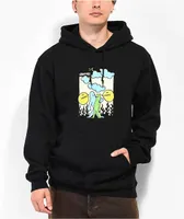 Krooked Happy Black Hoodie