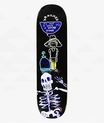 Krooked Manderson Tombe Stone 8.38" Skateboard Deck