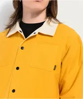 Krooked Moon Smile Reversible Tan & Yellow Jacket