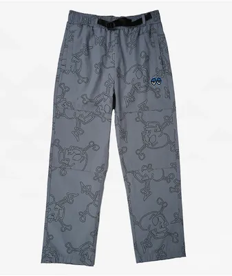 Krooked Style Eyes Ripstop Grey Pants