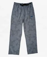 Krooked Style Eyes Ripstop Grey Pants