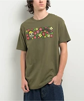 Krooked Sweatpants Green T-Shirt