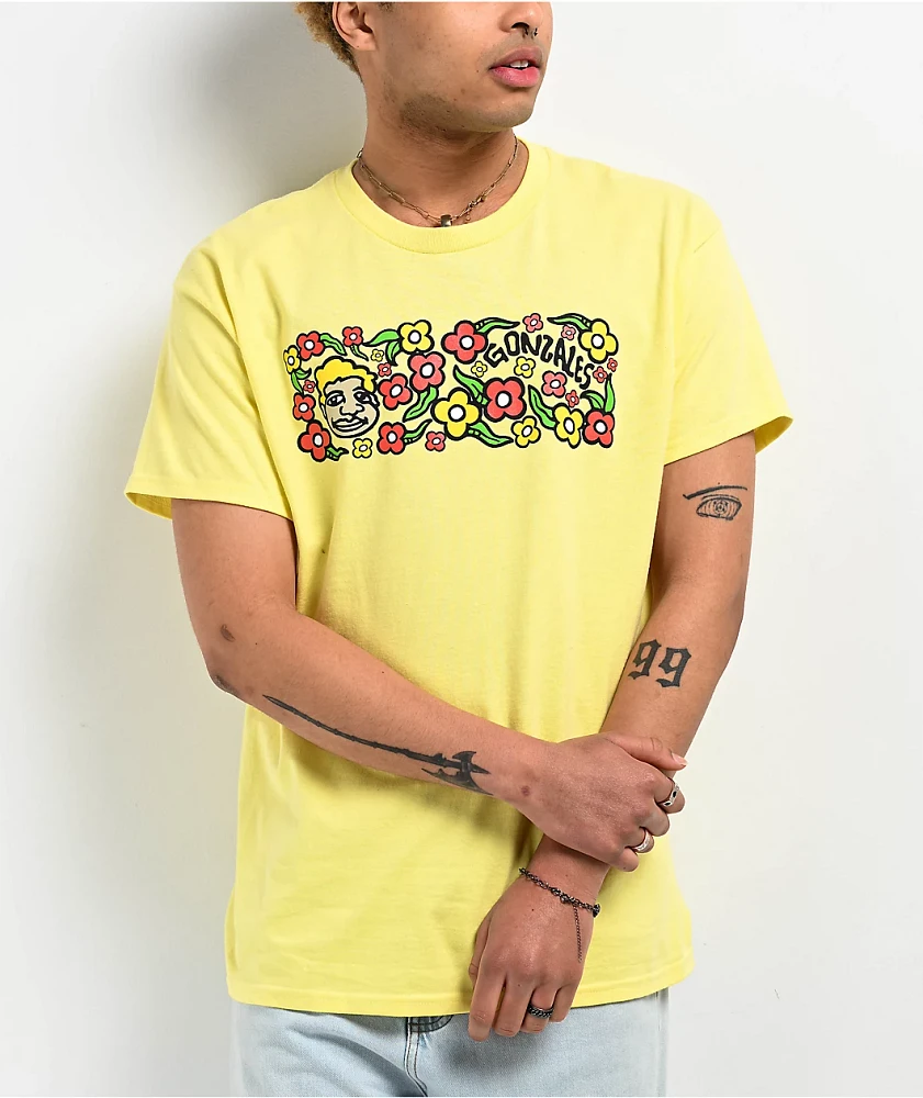 Krooked Sweatpants Yellow T-Shirt