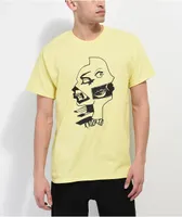 Krooked Two Face Yellow T-Shirt