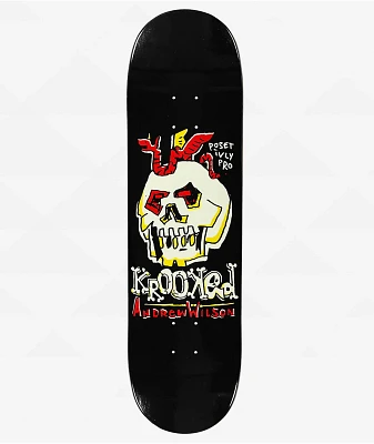 Krooked Wilson Positively Pro 8.5 Skateboard Deck