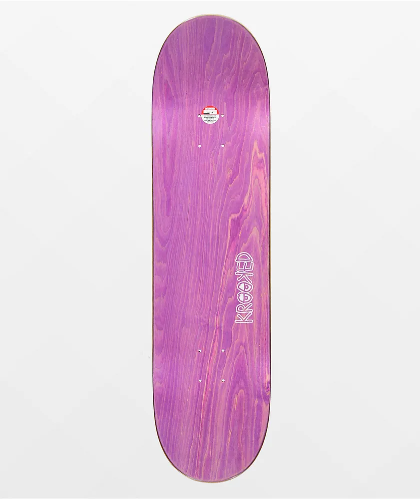 Krooked Worrest Chop Shop Twin 8.38" Skateboard Deck