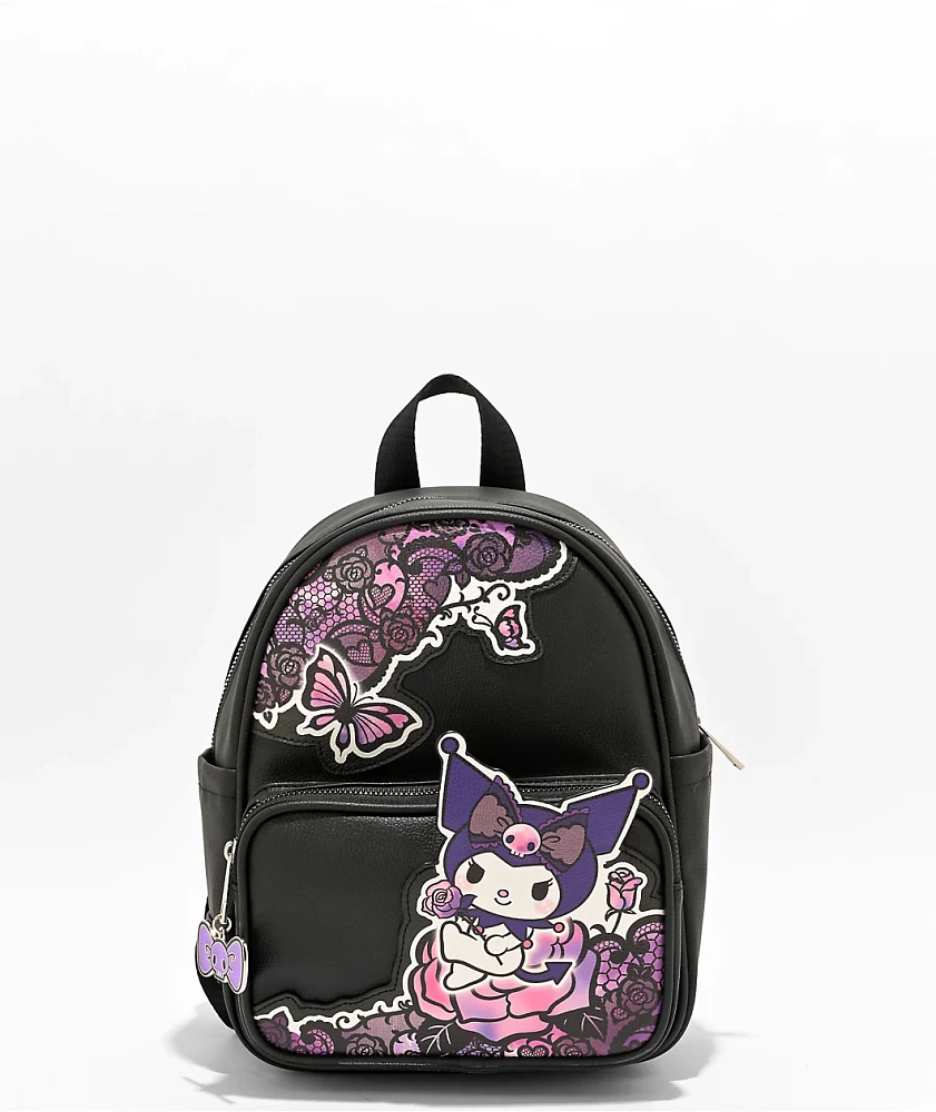 Kuromi Black Mini Backpack