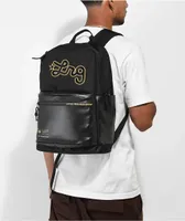 LRG Framework Black & Gold Backpack