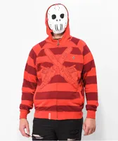 LRG Friday The 47th Red Zip Hoodie