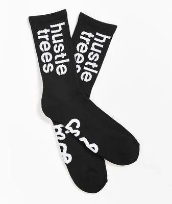 LRG Hustle Tree Black Crew Socks