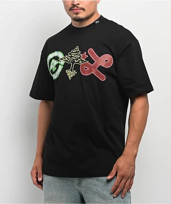 LRG Rasta Black T-Shirt