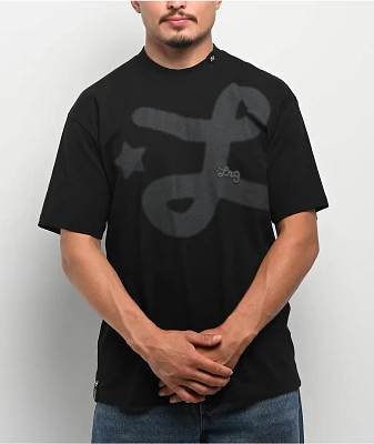 LRG Stencil Black T-Shirt