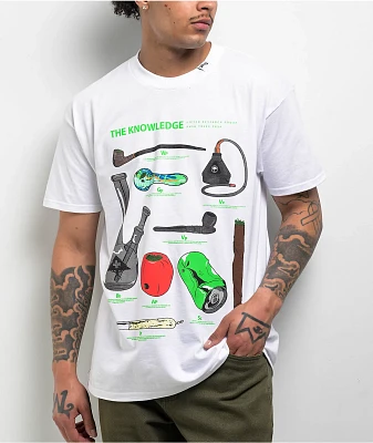 LRG x Push Trees The Knowledge White T-Shirt