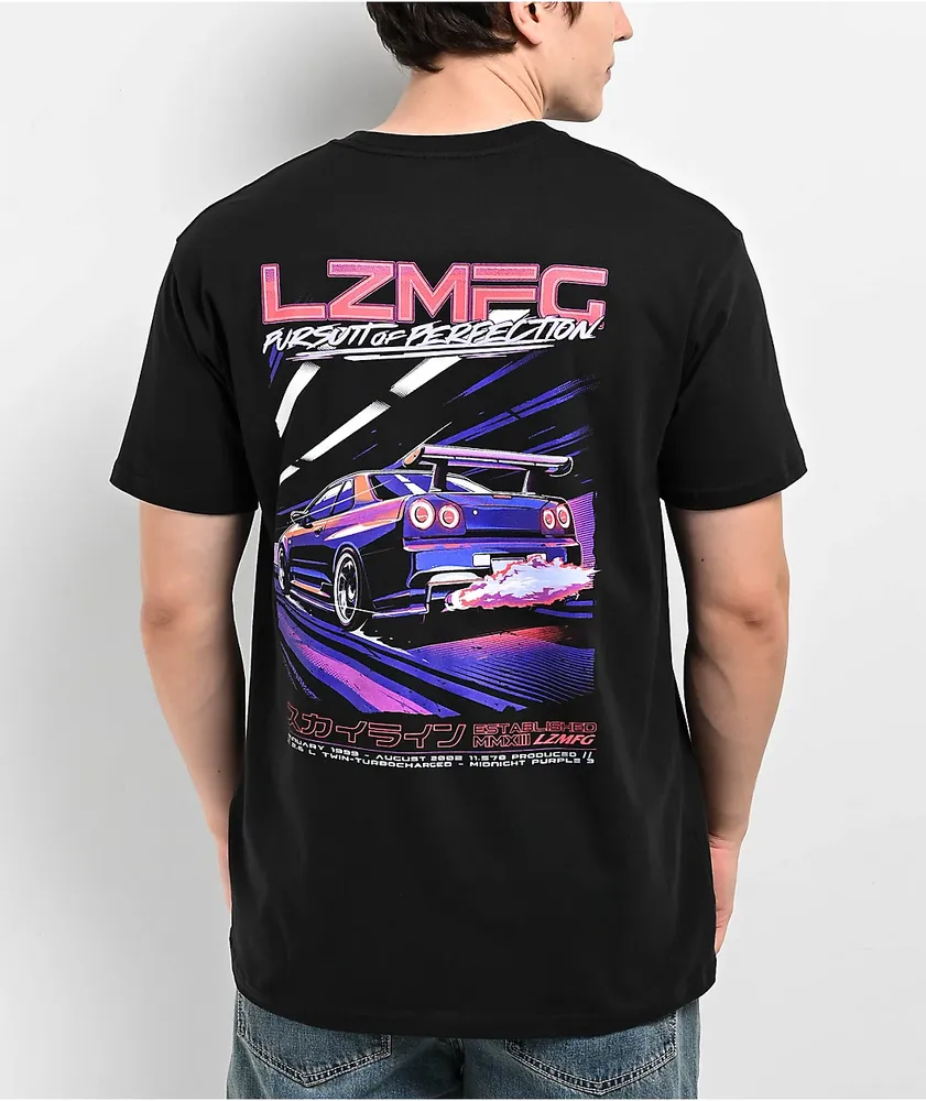 LZMFG Midnight V2 Black T-Shirt