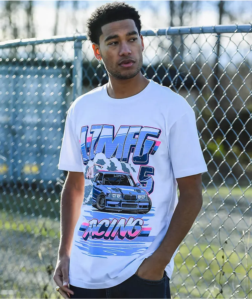 LZMFG Racing White T-Shirt