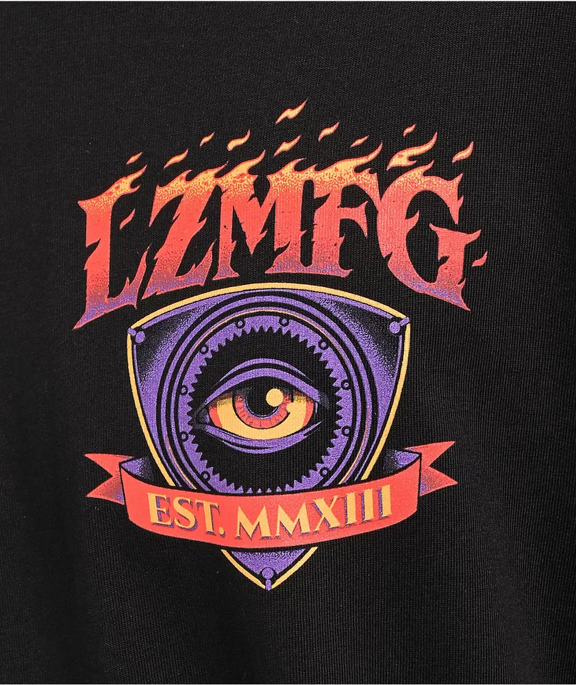 LZMFG Sacred Black Long Sleeve T-Shirt