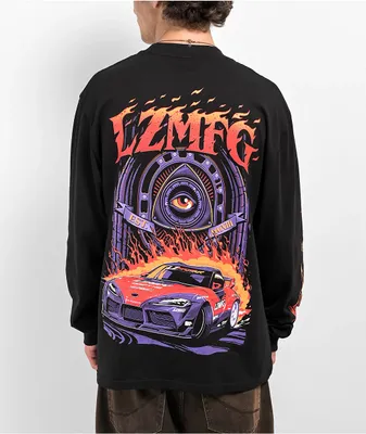 LZMFG Sacred Black Long Sleeve T-Shirt