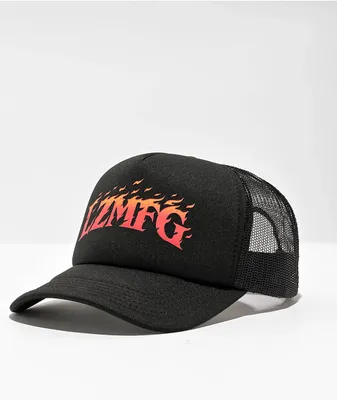 LZMFG Sacred Black Trucker Hat