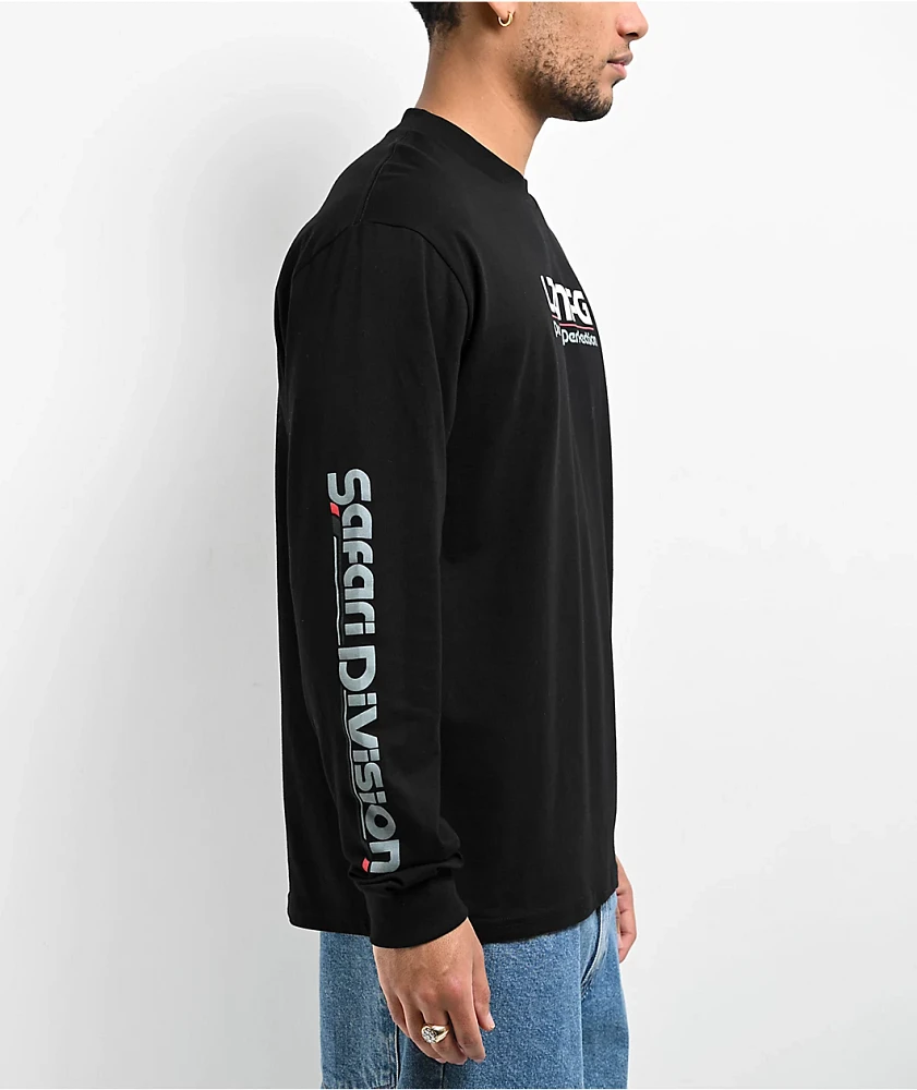 LZMFG Safari Division Black Long Sleeve T-Shirt