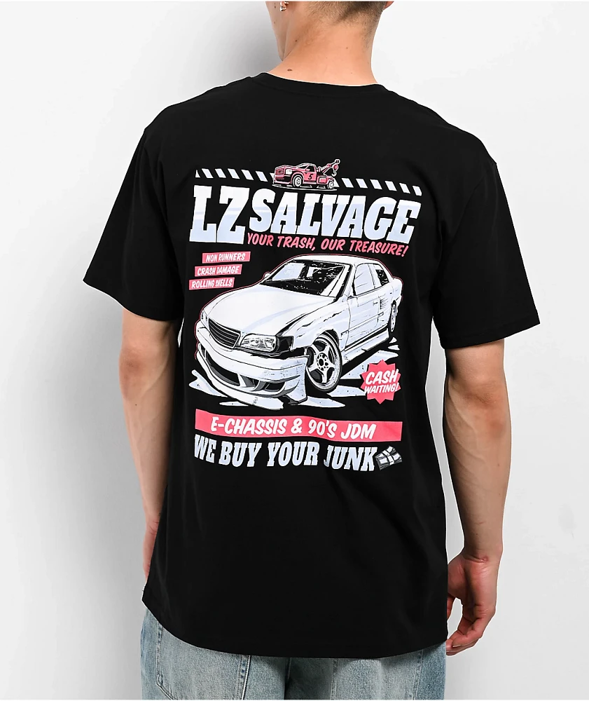 LZMFG Salvage Black T-Shirt