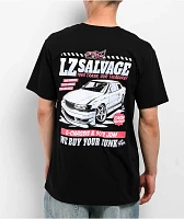 LZMFG Salvage Black T-Shirt
