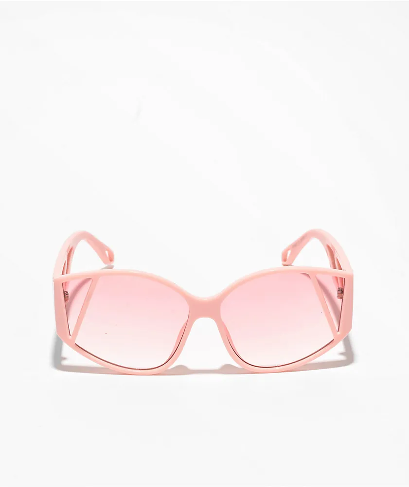 Lady Cats Pink Cat Eye Sunglasses