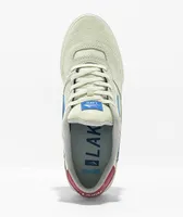 Lakai Cambridge Cream Suede & Canvas Skate Shoes