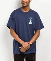 Lakai Cold Dawg Navy T-Shirt