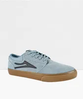 Lakai Griffin Fog Suede & Gum Skate Shoes