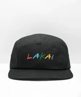 Lakai Hommies Black 5 Panel Strapback Hat