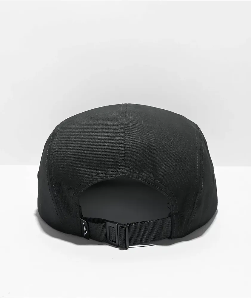 Lakai Hommies Black 5 Panel Strapback Hat