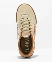 Lakai Kids Cambridge Tan & Gum Suede Skate Shoes