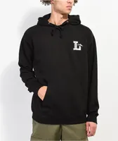 Lakai Letterman Black Hoodie