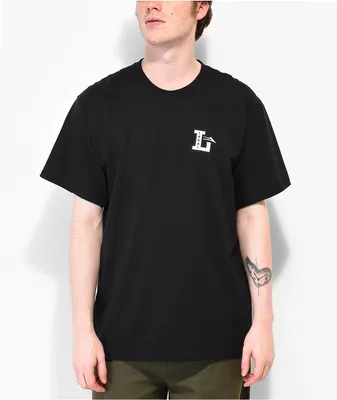 Lakai Letterman Black T-Shirt