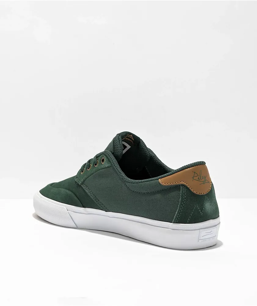 Lakai Riley 3 Pine Suede Skate Shoes