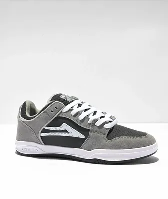 Lakai Telford Low Light Grey Skate Shoes 