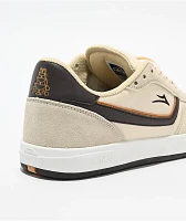 Lakai Terrace Cream Suede Skate Shoes