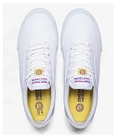 Lakai Wilkins White Canvas Skate Shoes