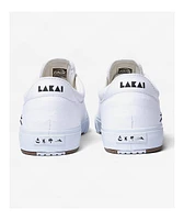 Lakai Wilkins White Canvas Skate Shoes