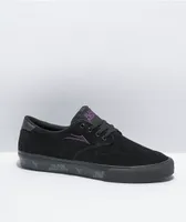 Lakai x Black Sabbath Riley III Black Suede Skate Shoes