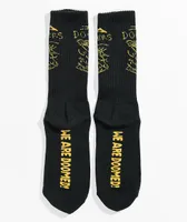 Lakai x Doomsayers Black Crew Socks