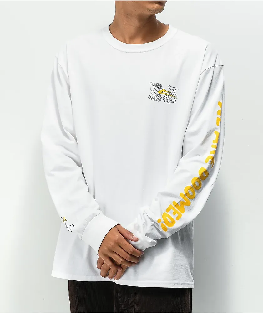 Lakai x Doomsayers Shake Flare White Long Sleeve T-Shirt