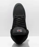 Lakai x Doomsayers Telford Black & Red High Top Skate Shoes