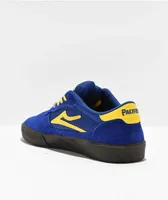 Lakai x Pacifico Cambridge Blue & Yellow Skate Shoes